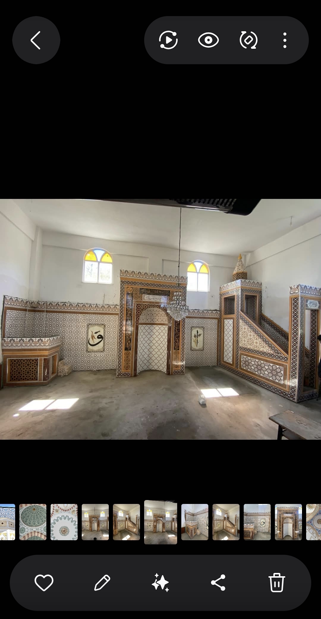 Cami Kürsü Ustası